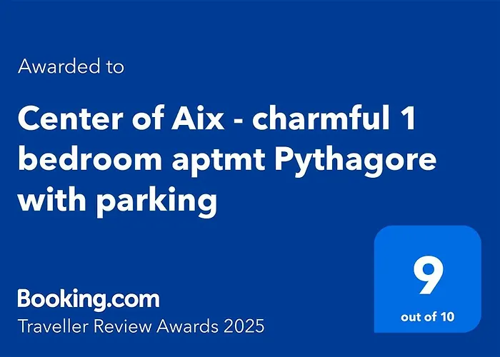 Centre D\'Aix - Charmant Appartement 1 Chambre Pythagore Avec Parking